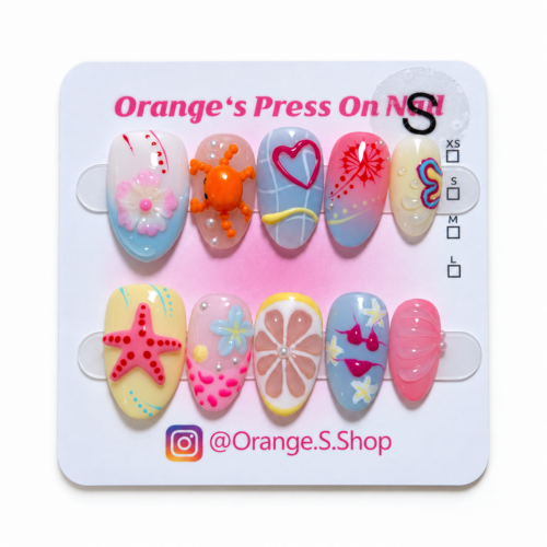 Dreamy Beach (Short Almond)